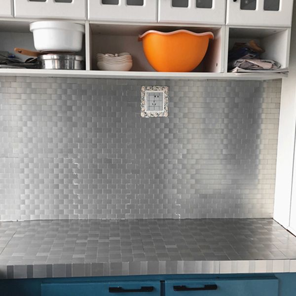 Rynx | Square Peel & Stick Mosaic Tile Waterproof Mosaic Tiles Wallpaper