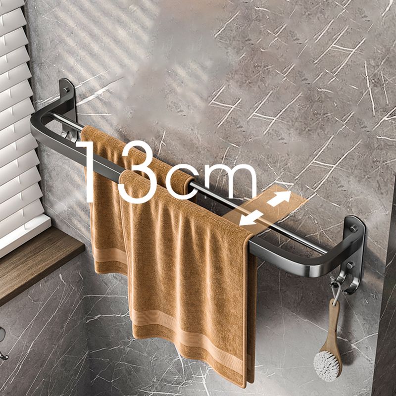 Rynx | Modern gray bathroom accessory set bathroom shelf bath hardware set