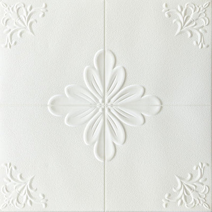 Rynx | Interior Wall Cladding 3D Floral Print Peel and Stick Waterproof Wall Panels