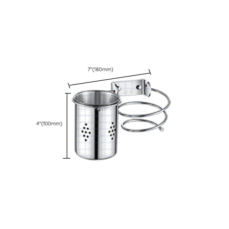 Rynx | Modern Stainless Steel Bathroom Set Paper Holder Bathroom Shelf Bathroom Accessories