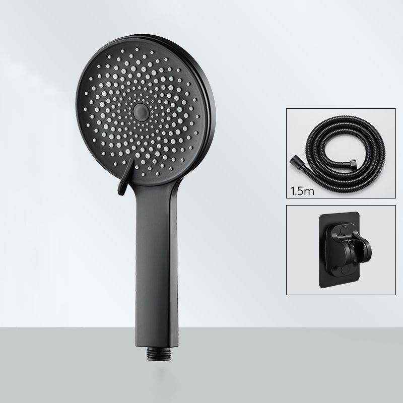 Rynx | Contemporary round shower head in solid color handheld shower head for the bathroom