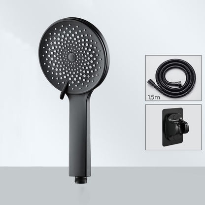 Rynx | Contemporary round shower head in solid color handheld shower head for the bathroom