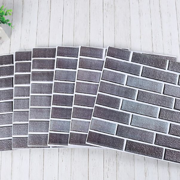 Rynx | Plastic Peel-and-Stick Tiles Indoor Subway Tiles Wallpaper with waterproof