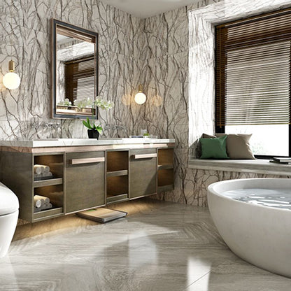 Rynx | Contemporary Peel-and-Stick Wall Tiles Bathroom Field Tiles Wallpaper