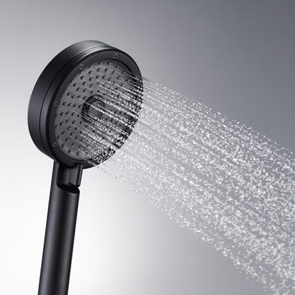 Rynx | Matt Black Hand Shower Modern 3-Stream Round Wall Mounted Hand Shower