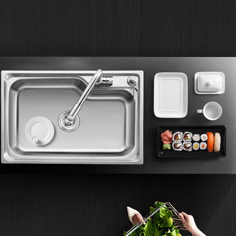 Rynx | Modern Style Kitchen Sink Dirt Resistant Vanity Kitchen Sink with Drain Kit