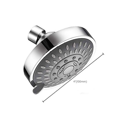 Rynx | Modern Standard 5 Settings Shower Head Round Metal Adjustable Spray Pattern Shower Head