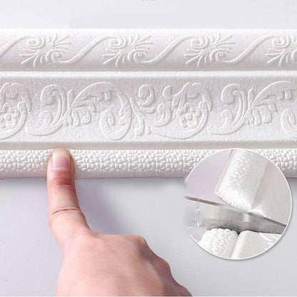 Rynx | Mosaic Tiles Peel & Stick Tile PVC Kitchen Waterproof Skirting Board Peel and Stick Wall Tile