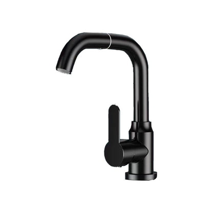 Rynx | Modern Basin Mixer Bathroom Faucet Brass Lever Swivel Spout Basin Mixer