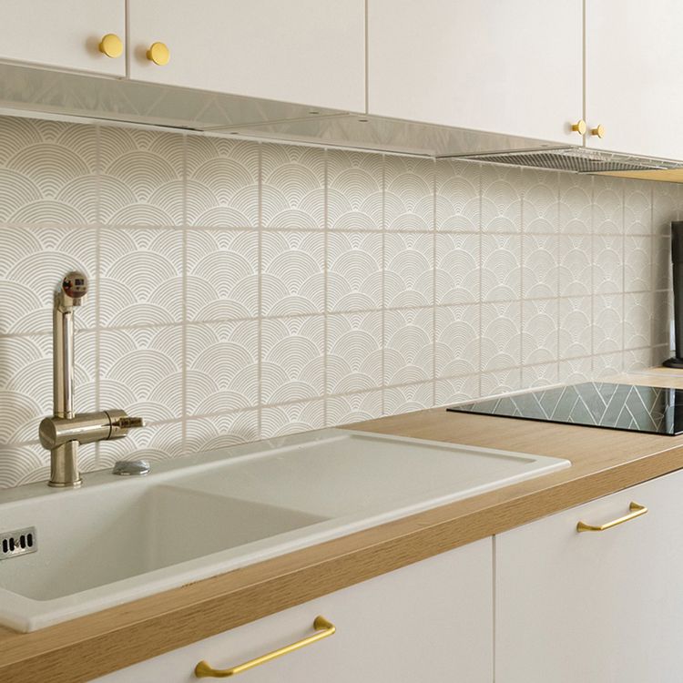 Rynx | Modern Mosaic Tile Peel and Stick Tile Pvc Kitchen Backsplash Peel and Stick Wall Tile