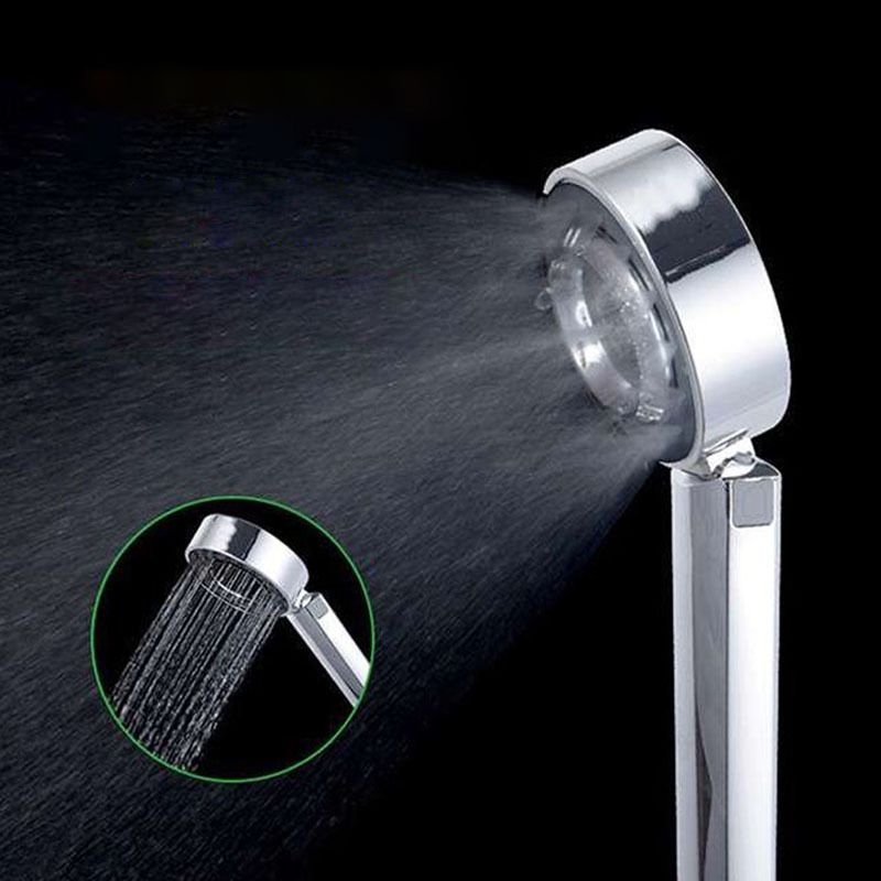Rynx | Contemporary Wall-Mounted Shower Head Combination Chrome Round Hand Shower