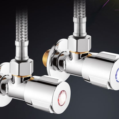 Rynx | 2-handle brass bathroom faucet modern high arch central crane