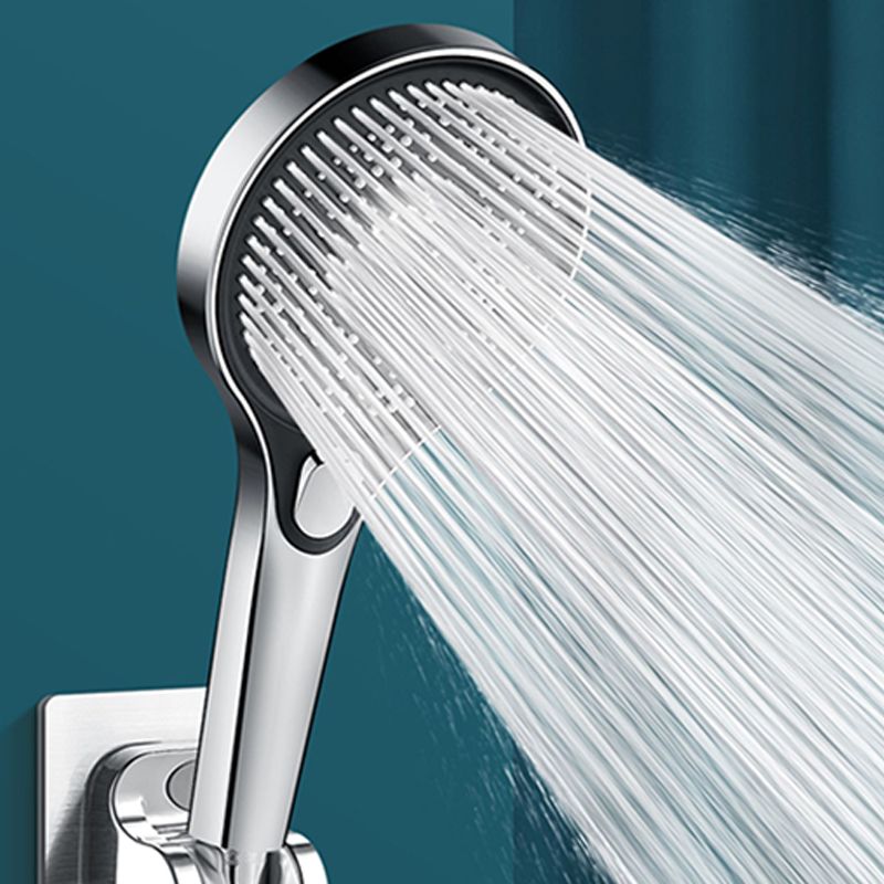 Rynx | Modern Round Hand Shower Adjustable Spray Pattern Wall Mount Hand Shower