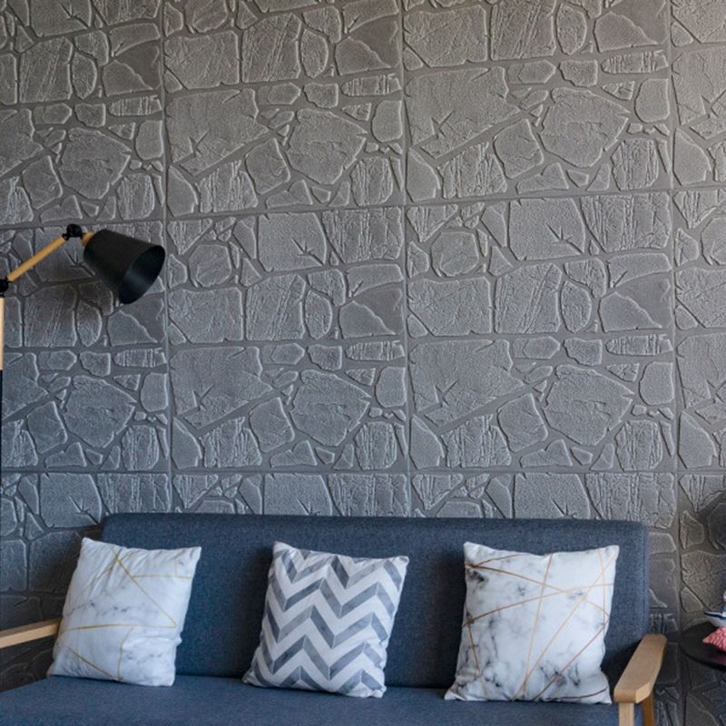Rynx | Modern Pearl Wainscoting PVC Wall Access Panel Peel and Stick Wall Tile for Bedroom