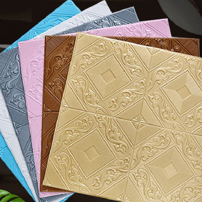 Rynx | Modern Tin Backsplash Cover Three-Dimensional Printing Wall Ceiling Panel