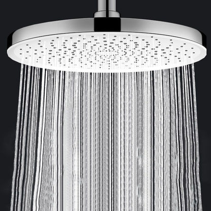 Rynx | Round Fixed Shower Head High Flow Aerated Wall Mount Shower Head
