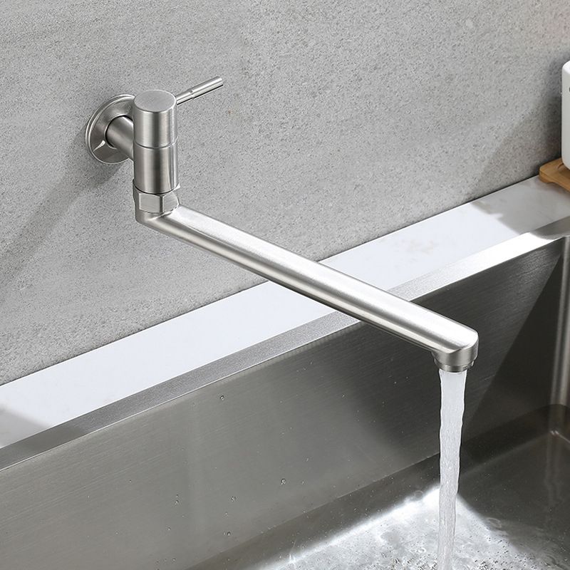 Rynx | Kitchen faucet pot filling valve single handle swivel stainless steel kitchen faucet