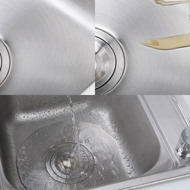 Rynx | Modern Style Kitchen Sink Dirt Resistant Vanity Kitchen Sink with Drain Kit