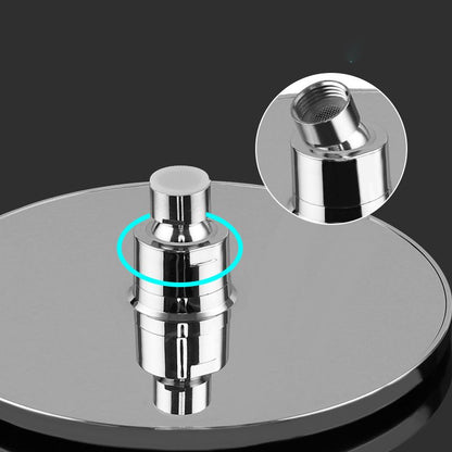Rynx | Bathroom Shower Head Round Rainfall Ceiling Mounted Fixed Shower Head