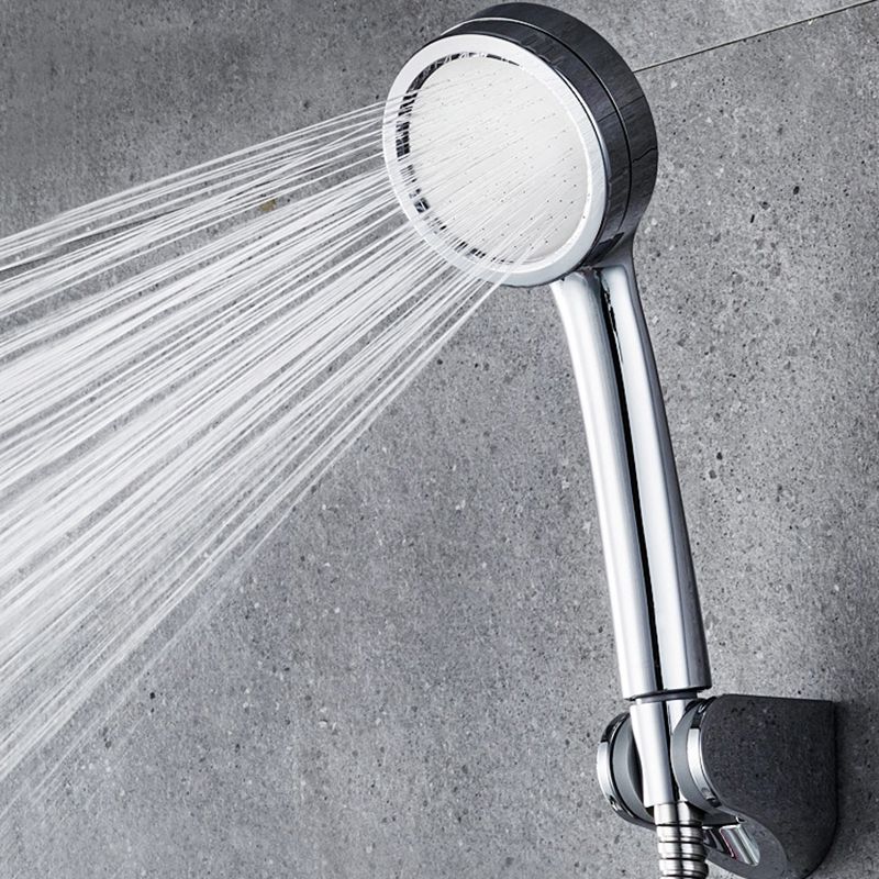 Rynx | Modern hand shower head 5 spray patterns Chrome Round Wall mounted shower head