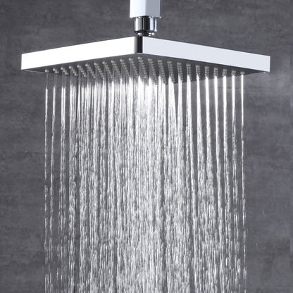 Rynx | Traditional Metal Fixed Shower Head Ceiling Mounted Square Fixed Shower Head