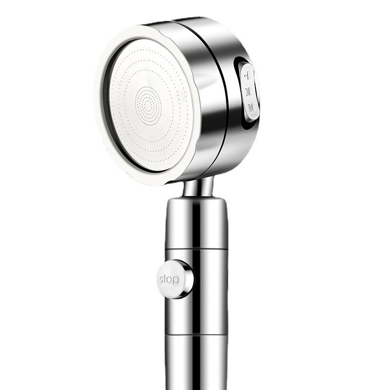 Rynx | Modern Handheld Showerhead 3 Spray Round Metal Shower Heads