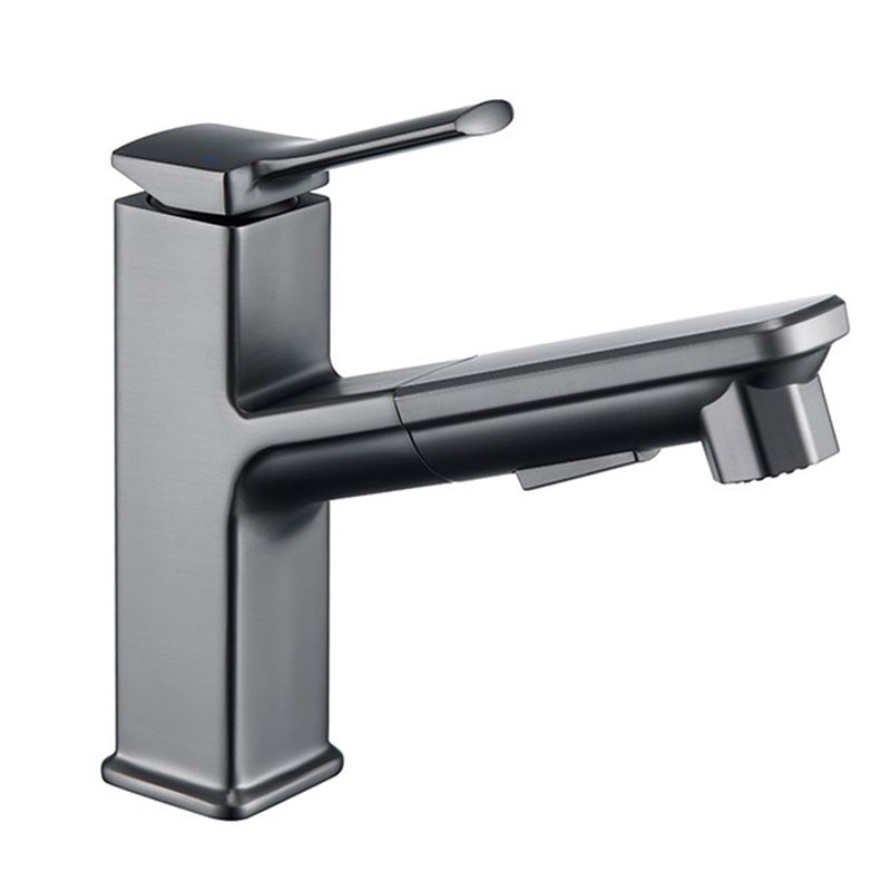 Rynx | Contemporary Basin Mixer Lever Handles Low Arc Copper Basin Mixer