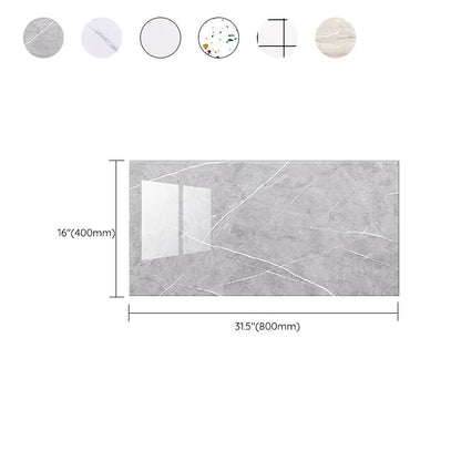 Rynx | Single Tile Peel and Stick Back Wall Waterproof Wallpaper with Rectangular Shape