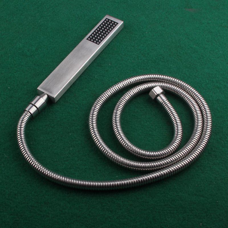 Rynx | Simple Rectangle Shower Head 304 Stainless Steel Hand Shower