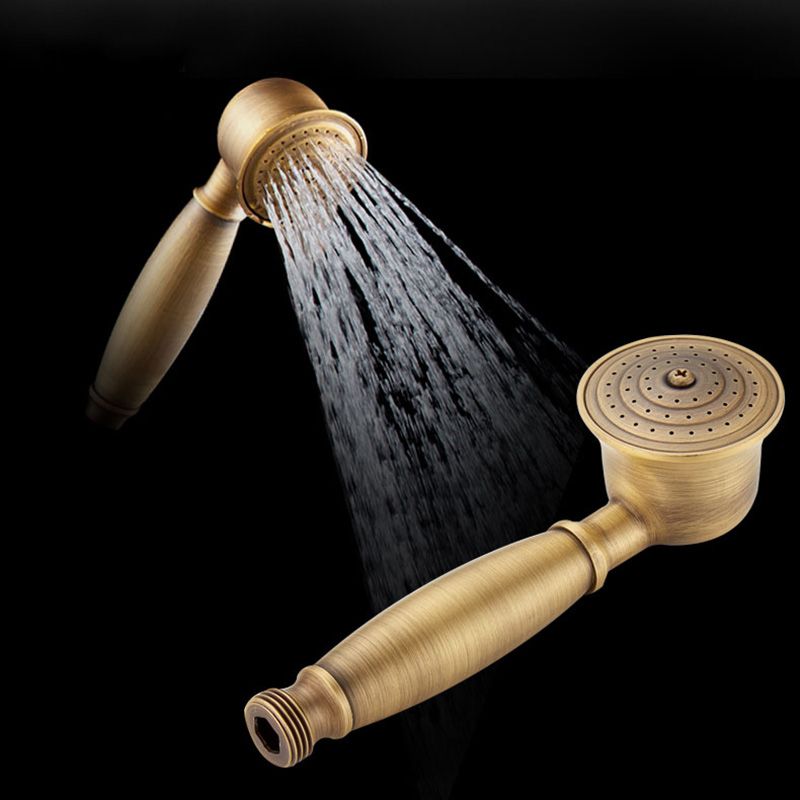 Rynx | Traditional Handheld Shower Head with Hose Polished Brass Wall Mounted Shower Head
