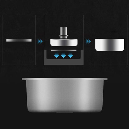 Rynx | Modern Style Kitchen Sink Dirt Resistant Vanity Kitchen Sink with Drain Kit