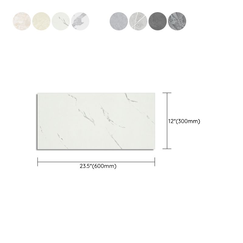 Rynx | Plastic Peel & Stick Field Tile Rectangular Waterproof Single Tile