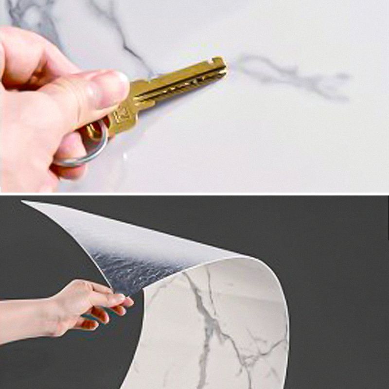 Rynx | Single Plate Wallpaper Contemporary PVC Waterproof Peel and Stick Wall Tile