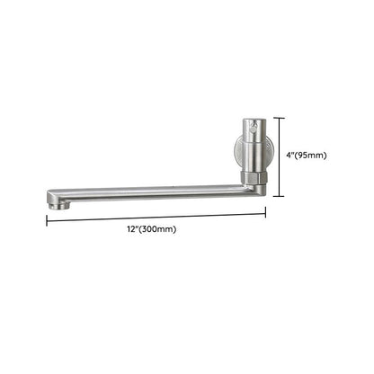 Rynx | Kitchen faucet pot filling valve single handle swivel stainless steel kitchen faucet