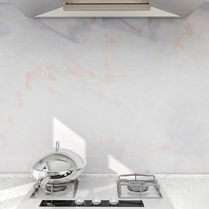 Rynx | Modern splash guard tile waterproof marble print peel and stick tile for the kitchen