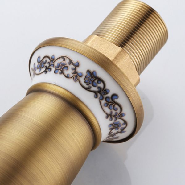 Rynx | Low-Arch Country Vessel Faucet Single-Lever Brass Faucet for Bathroom