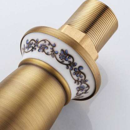 Rynx | Low-Arch Country Vessel Faucet Single-Lever Brass Faucet for Bathroom