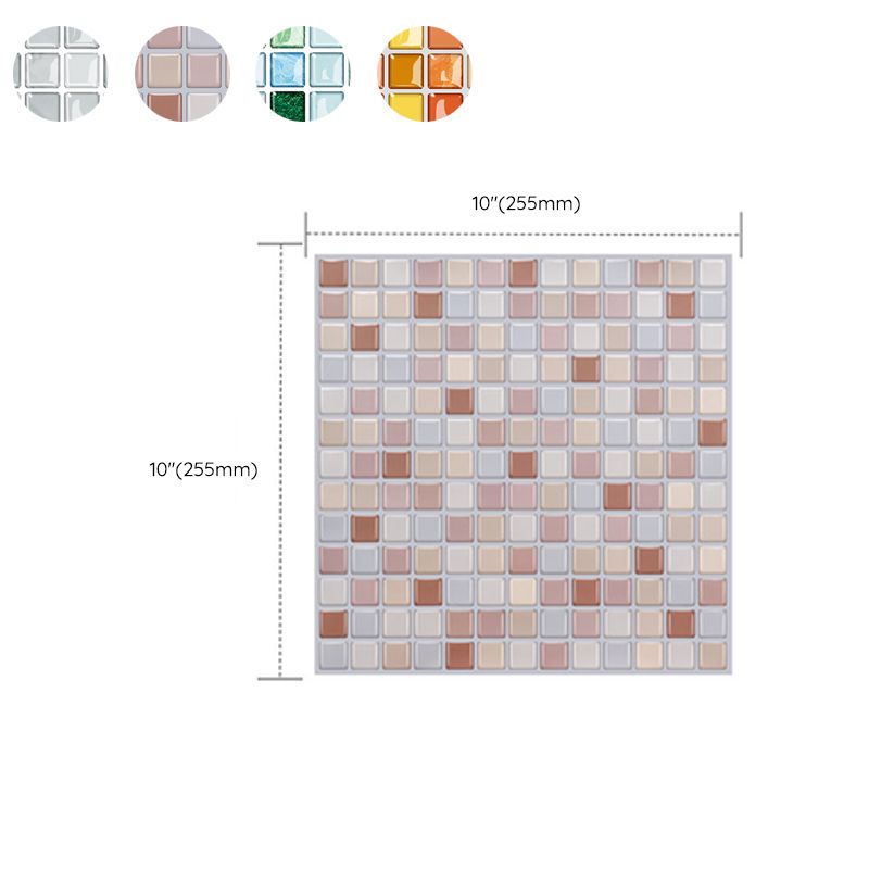 Rynx | PVC tile peel and stick tile kitchen waterproof mosaic backsplash wall tile