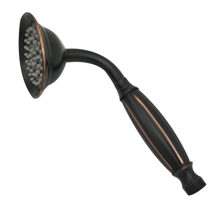 Rynx | Traditional Handheld Shower Head with Hose Polished Brass Wall Mounted Shower Head