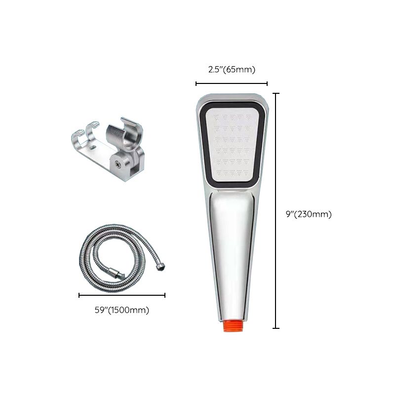 Rynx | Plastic Wall-mounted Shower Head Modern Bathroom Handheld Shower Head