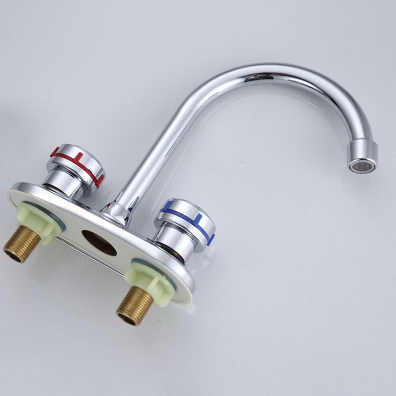 Rynx | 1or2-Handle Brushed Nickel Widespread Faucet 2 Hole Center Set Sink Faucet