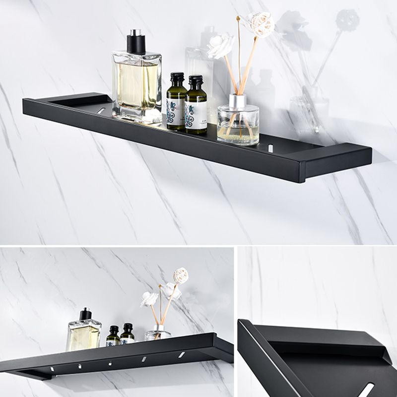 Rynx | 5-piece Modernism Bathroom Accessory Set in Matte Black Stainless Steel