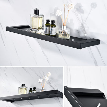 Rynx | 5-piece Modernism Bathroom Accessory Set in Matte Black Stainless Steel