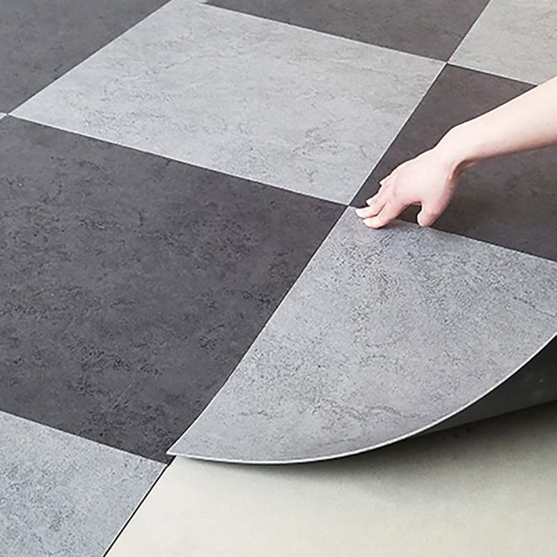 Rynx | Fireproof Square PVC Flooring Peel and Stick Waterproof PVC Flooring