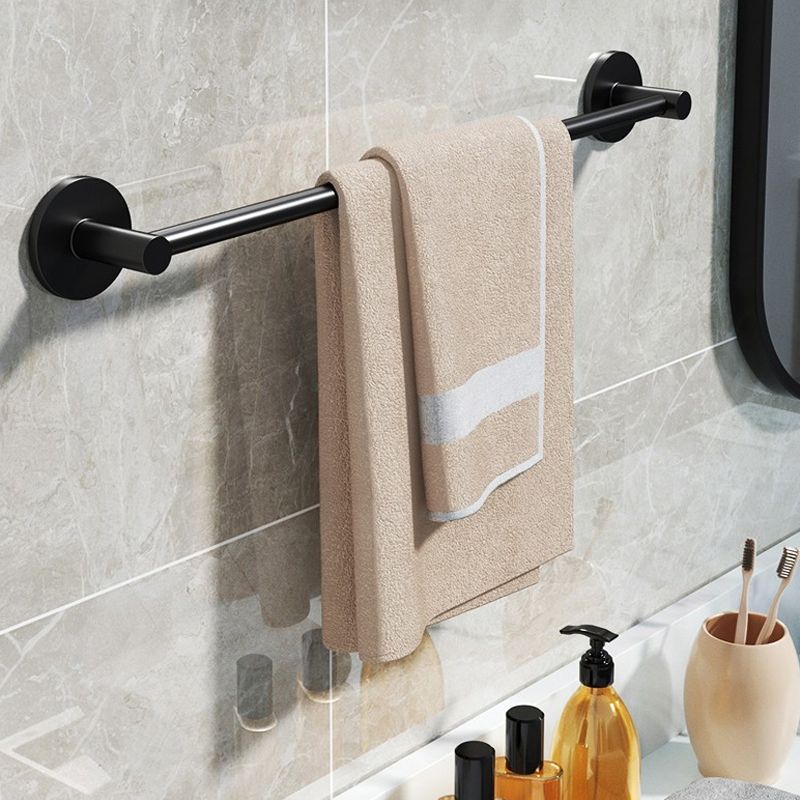 Rynx | Aluminum Bathroom Hardware Set Black Bathroom Accessories Kit Towel Bar