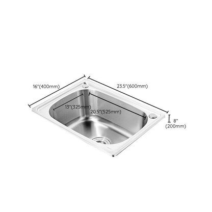 Rynx | Modern Style Kitchen Sink Dirt Resistant Vanity Kitchen Sink with Drain Kit