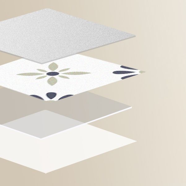 Rynx | Modern Floor Tile Peel and Stick Ceramic Pattern PVC Flooring