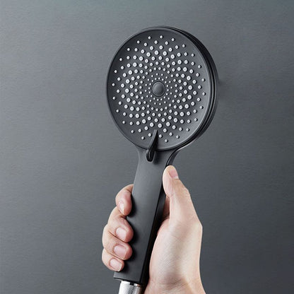 Rynx | Contemporary round shower head in solid color handheld shower head for the bathroom