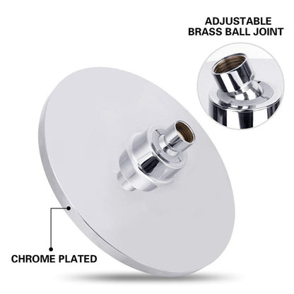 Rynx | Round Dual Shower Heads Traditional Style Wall Mounted Dual Shower