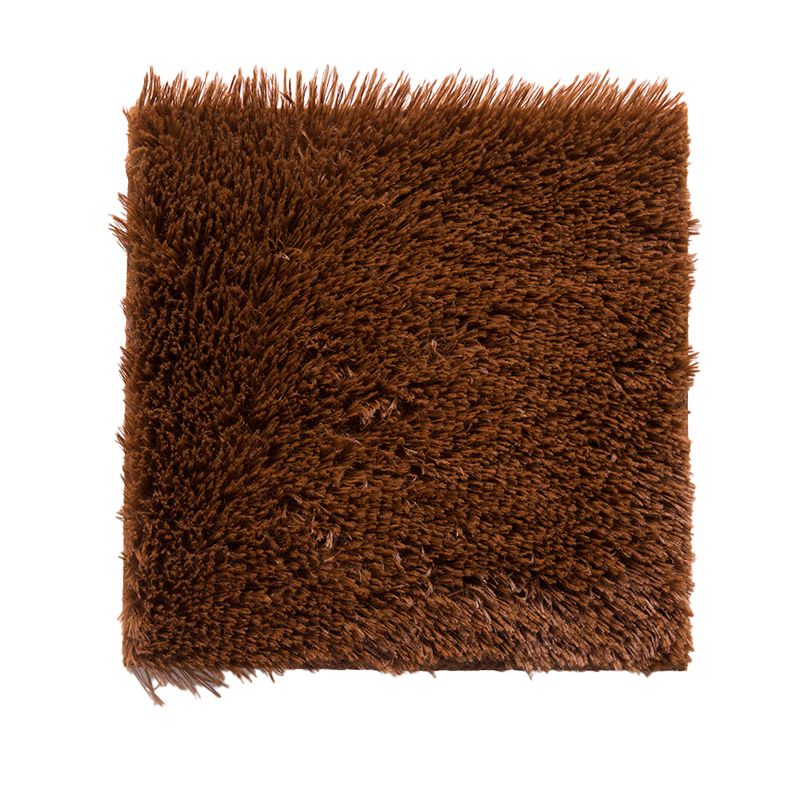 Rynx | Bedroom Carpet Tiles Solid Color Square Shag Stain Resistant Carpet Tiles